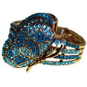Bracelet montre dame - Papillon Bleu